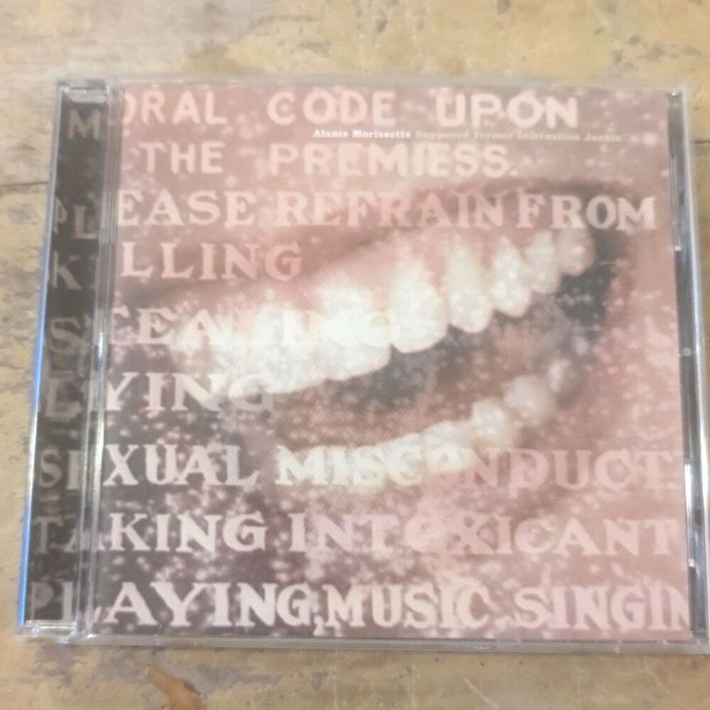 Alanis Morissette Supposed Former Infatuation Junkie 1998 Maverick USA CD